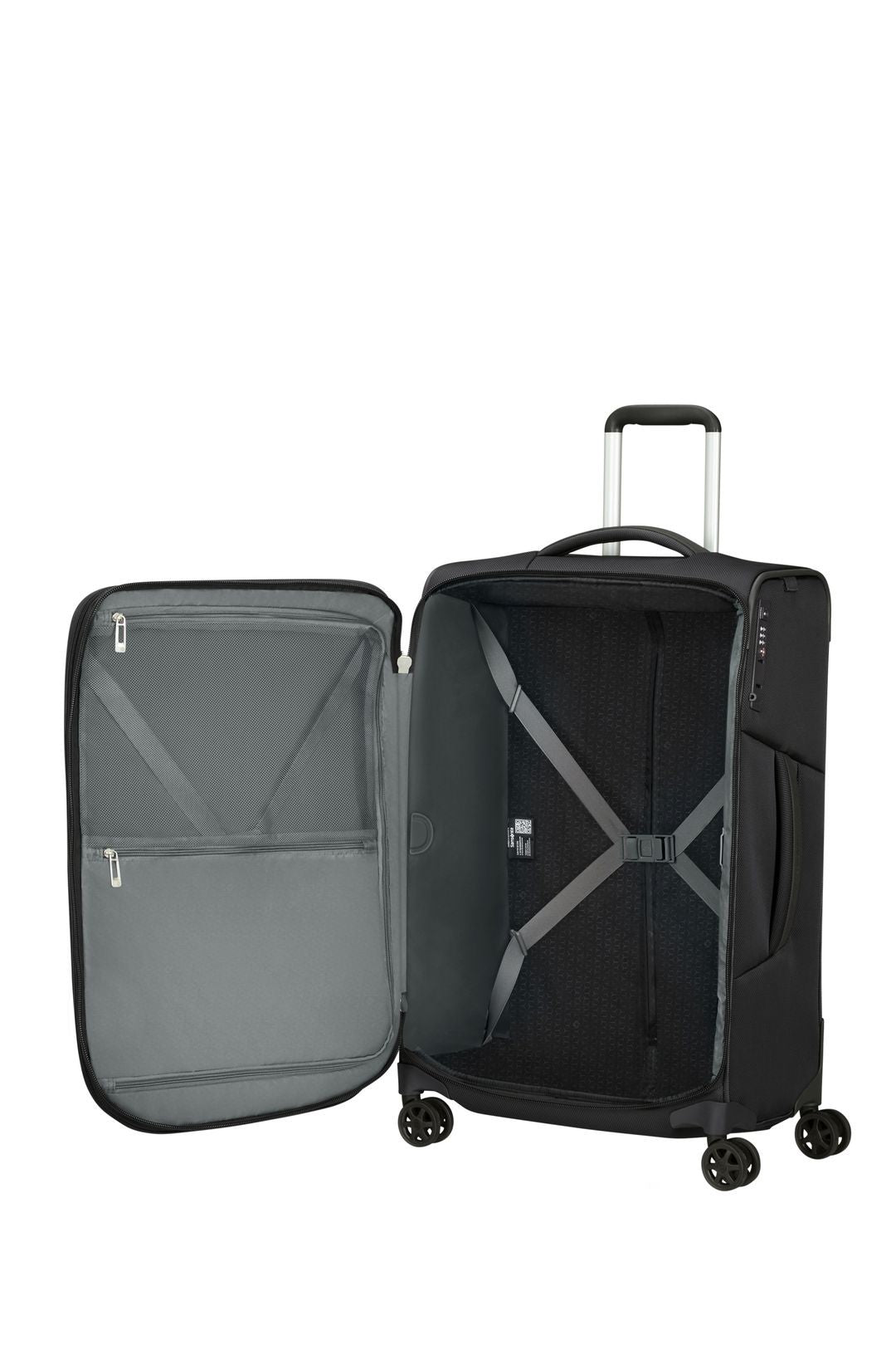 Review Median suitcase 67 cm extensible 4 wheels