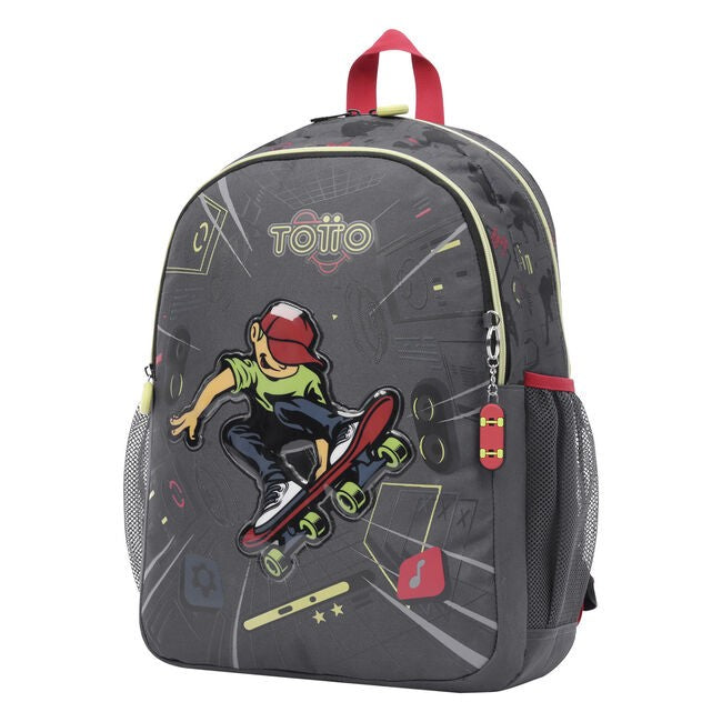 Large school backpack - Muska 3y1l Totto