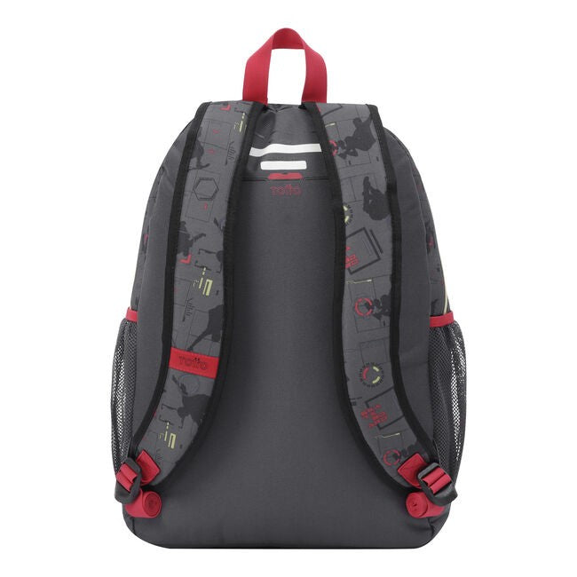 Large school backpack - Muska 3y1l Totto