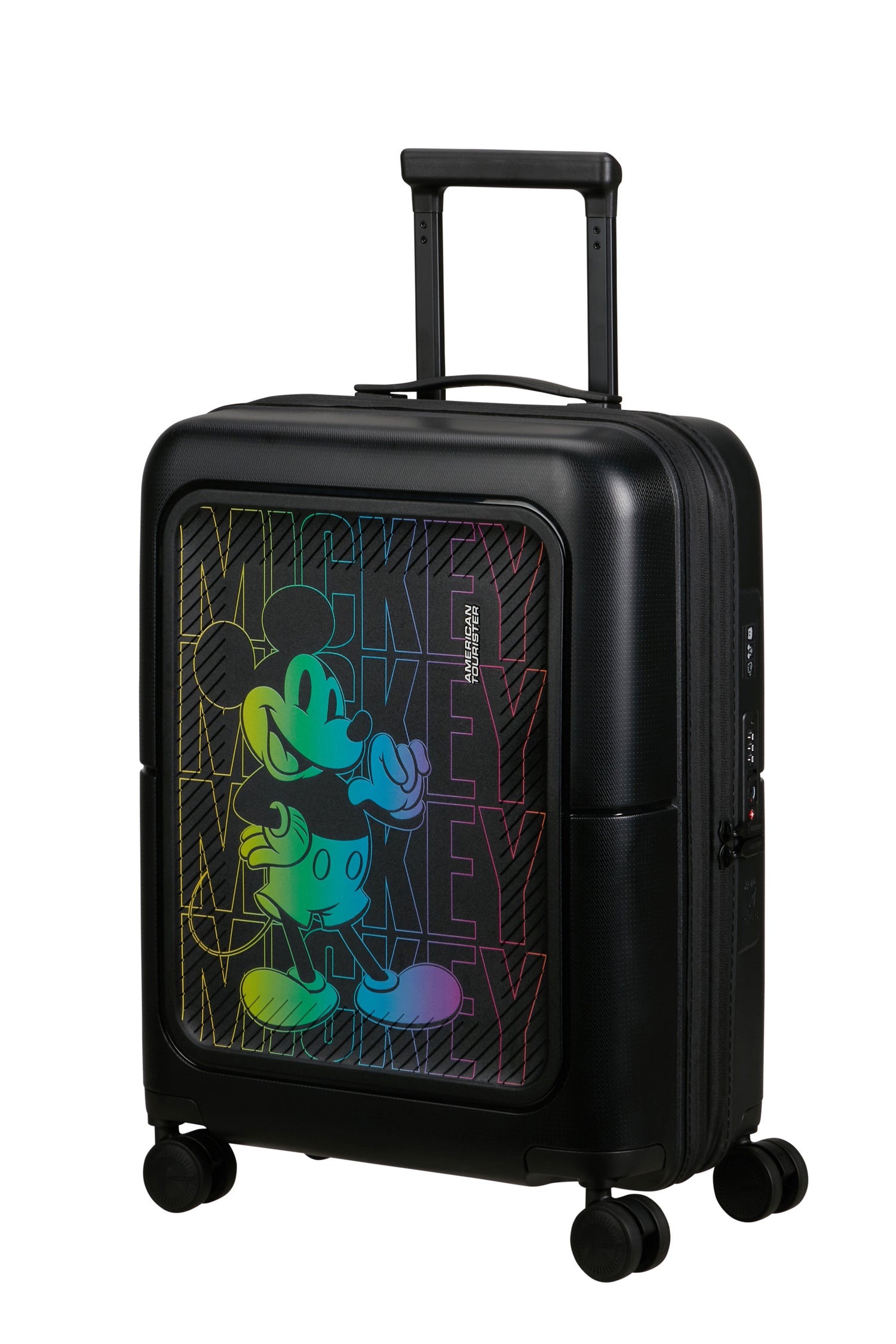 AMERICAN TOURISTER Cabin suitcase Extensible Dashpop DISNEY - Mickey neon gradient