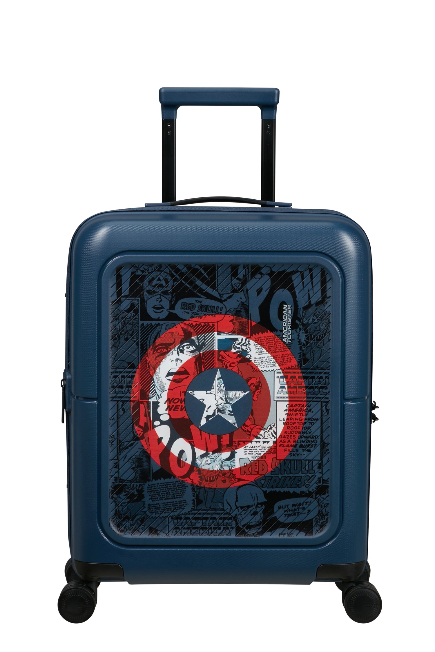 AMERICAN TOURISTER Cabin suitcase Extensible Dashpop MARVEL - Capt America Shield