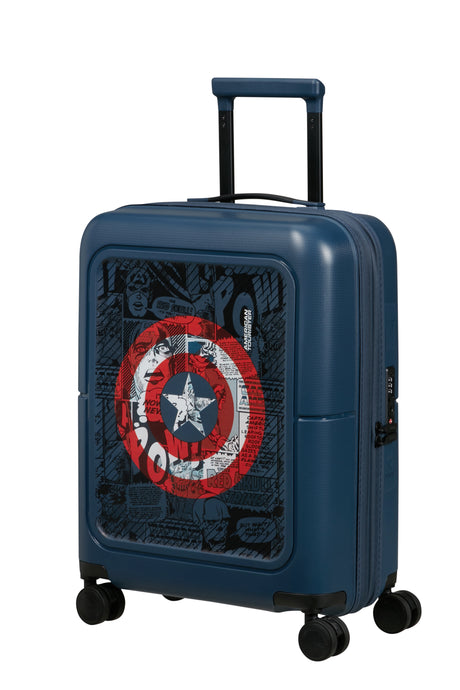 AMERICAN TOURISTER Cabin suitcase Extensible Dashpop MARVEL - Capt America Shield