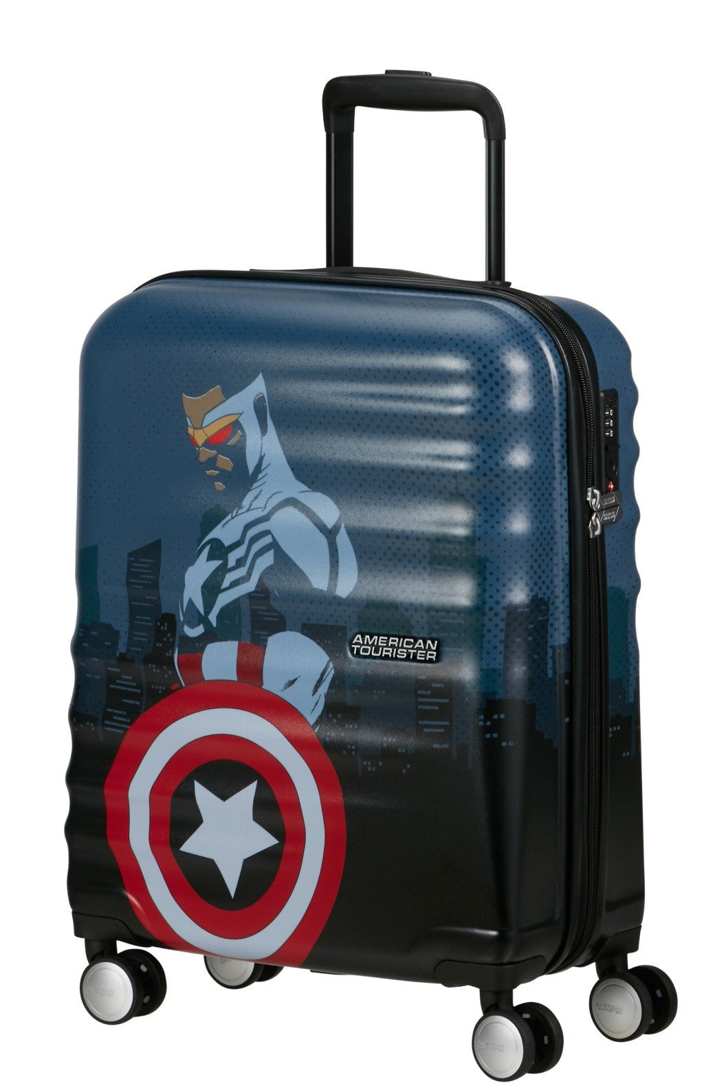 AMERICAN TOURISTER Cabin suitcase Captain America C Wavebreaker 55cm