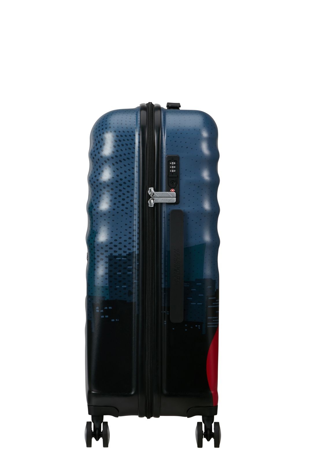 AMERICAN TOURISTER Median suitcase captain america c wavebreaker 67cm