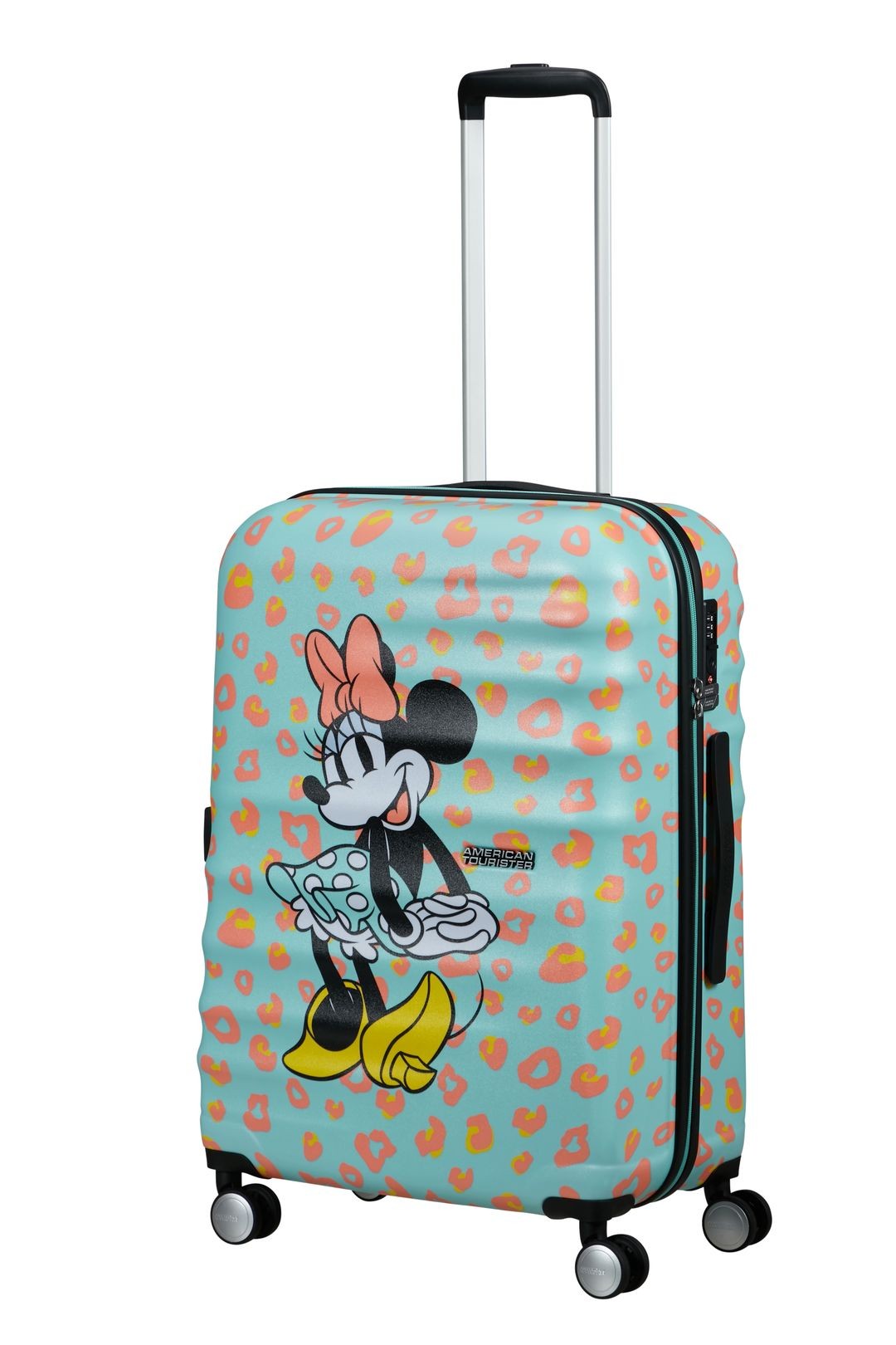 AMERICAN TOURISTER Median suitcase Minnie Pastel Dot Wavebreaker 67cm