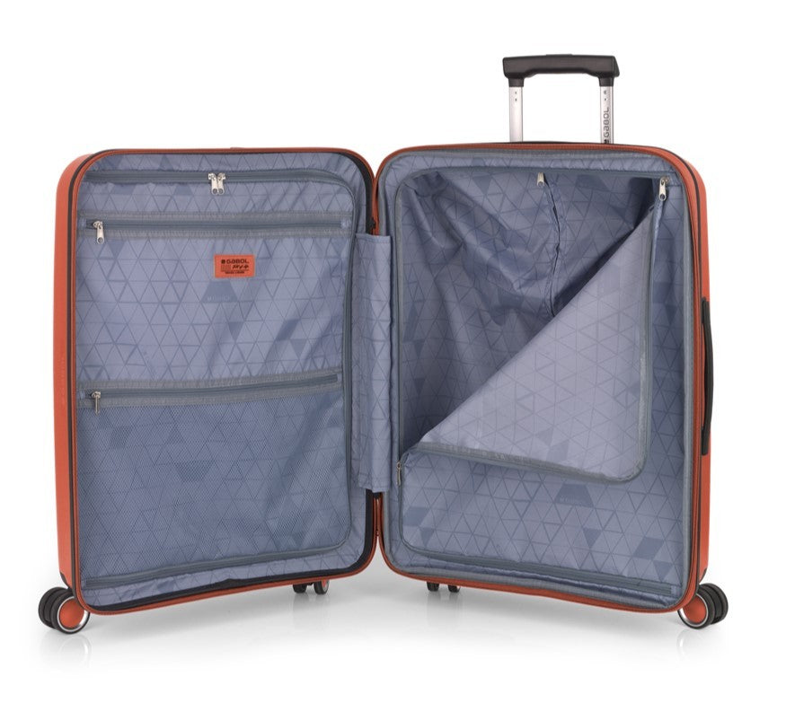 GABOL Brooklyn 65cm extendable median suitcase