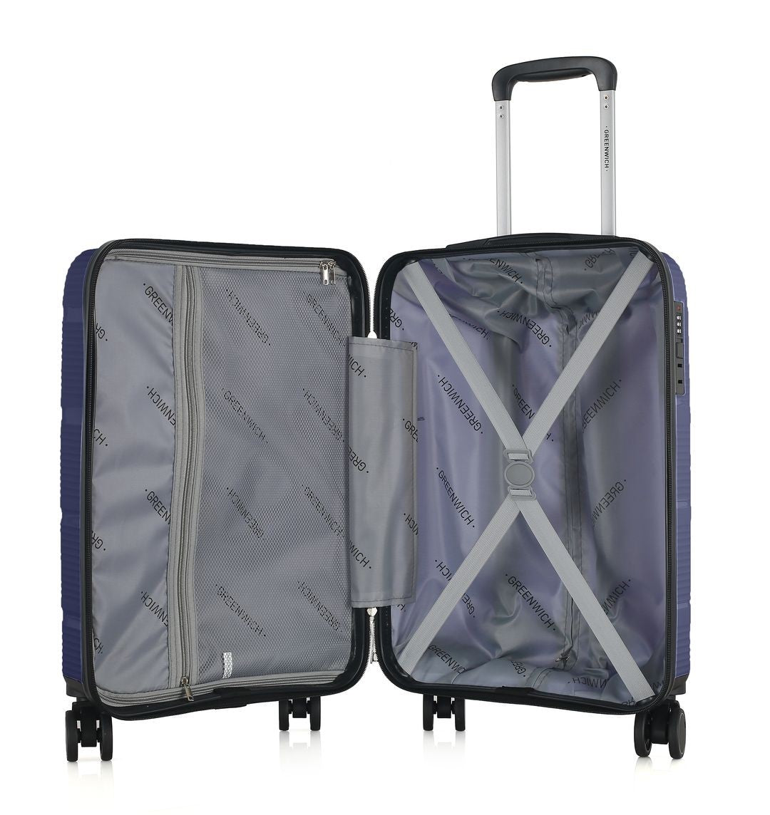 GREENWICH Cabin suitcase Havana 55 cm polypropylene