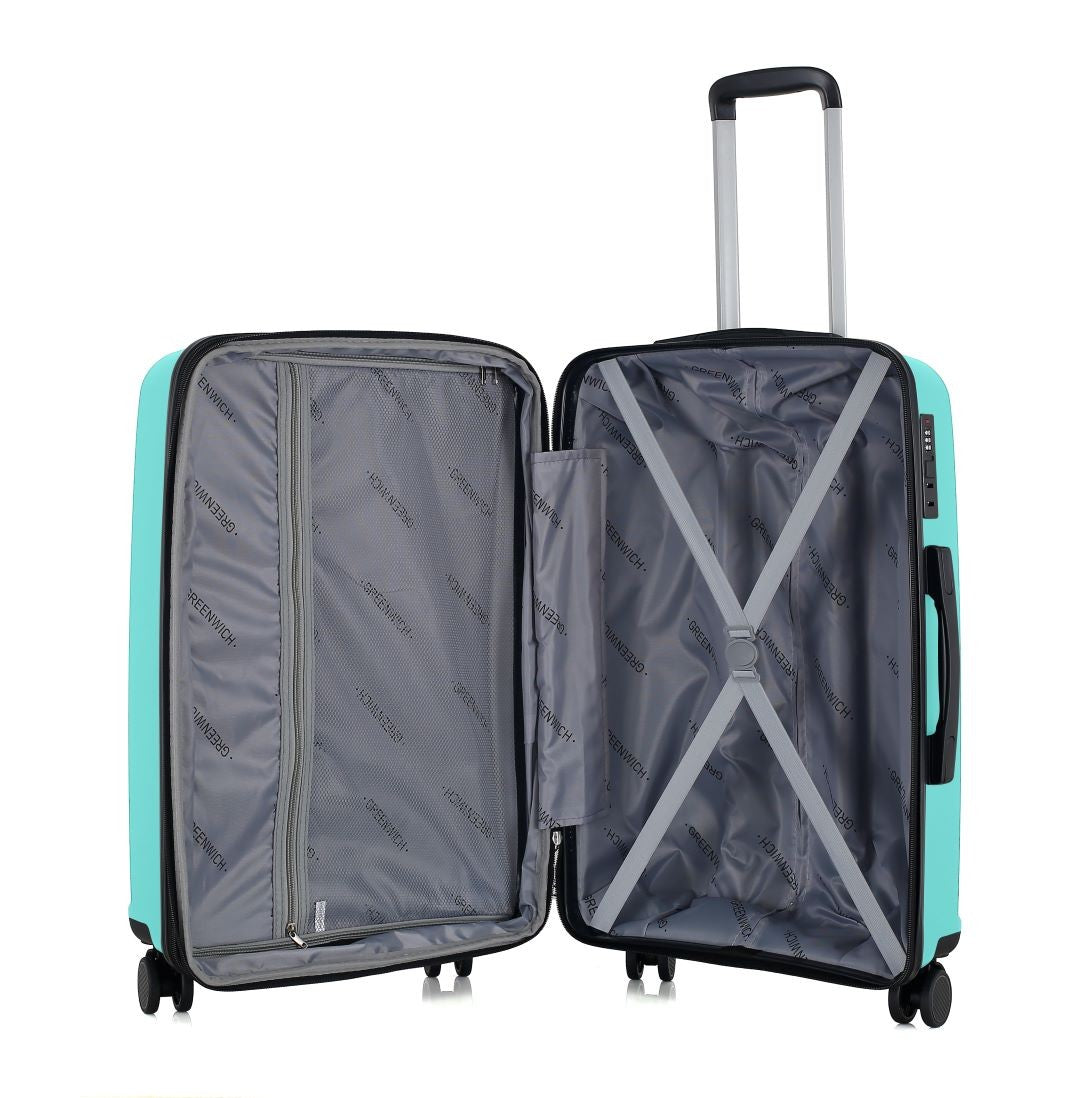 GREENWICH Medium suitcase of extendable polypropylene Cuba 67cm