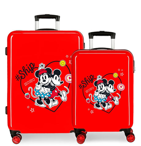 JUEGO DE MALETAS MICKEY & MINNIE - ALWAYS BE KIND (55-68CM)