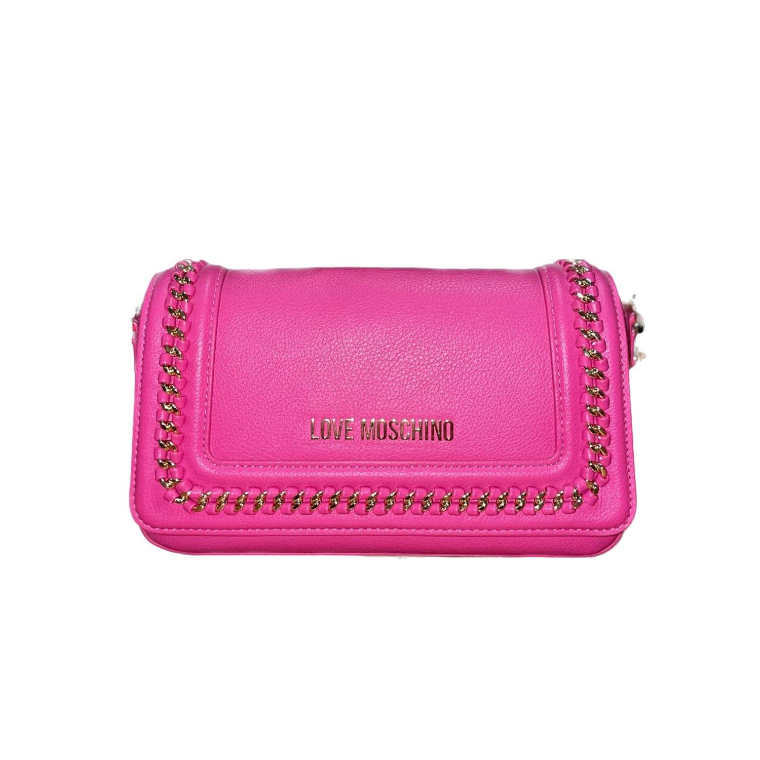 Love Moschino Bandolera Bag with Link Ribete