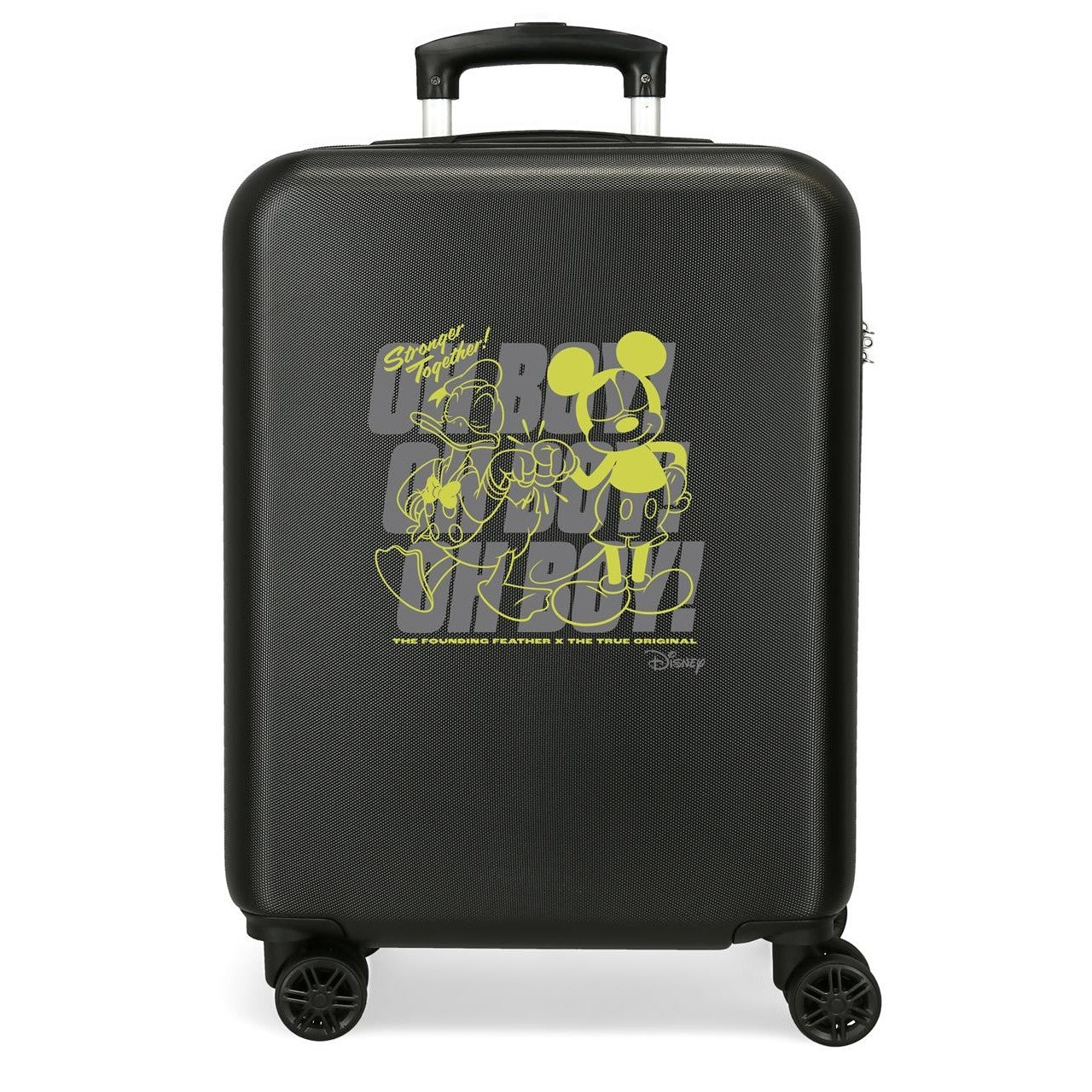 Cabin suitcase Mickey Oh Boy Rigid 55 cm