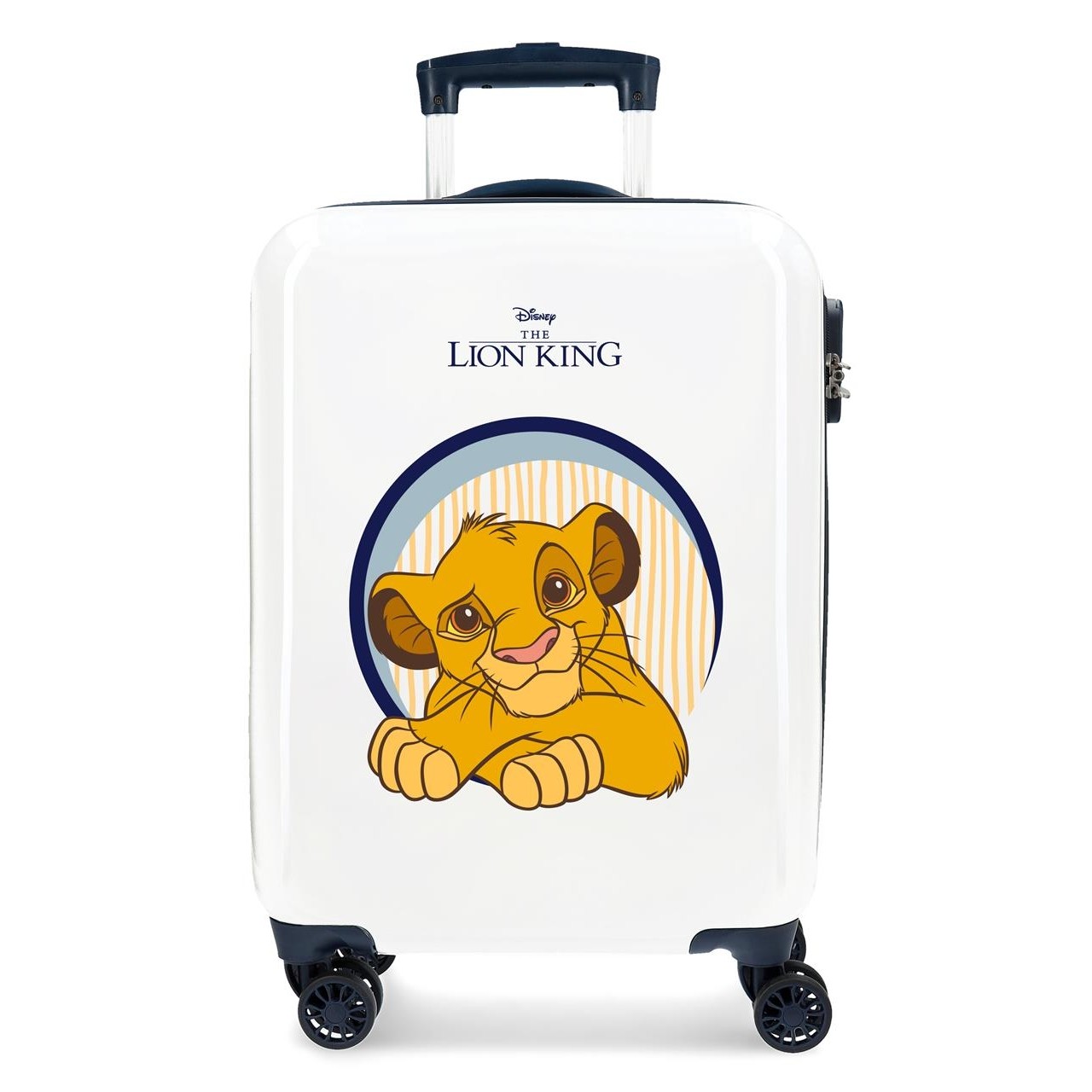 Cabin suitcase Rigid King Leon Hakuna Matata