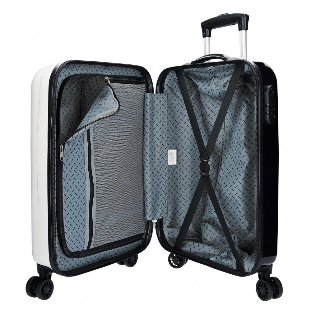 Cabin suitcase Rigid Spiderman Geo Blue