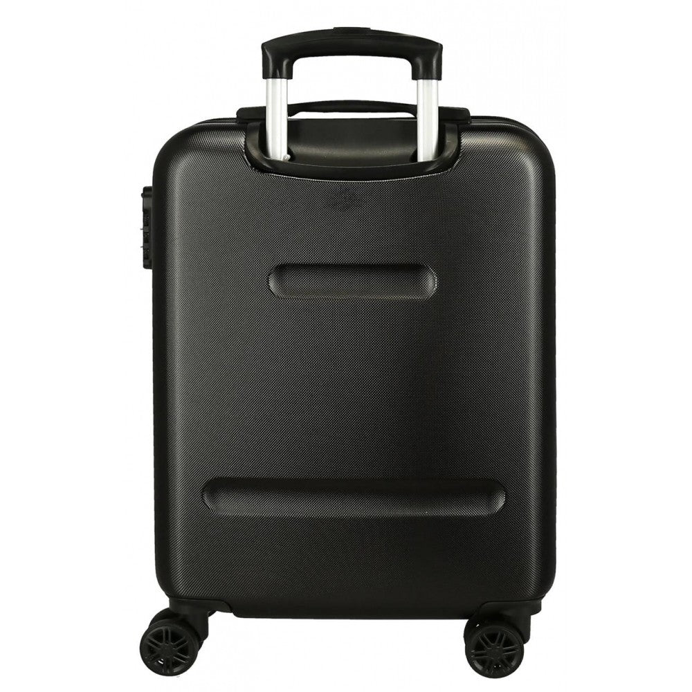 Cabin suitcase Sky Avengers rigid 55cm black