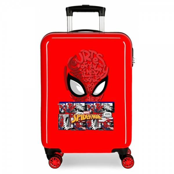 Cabin suitcase Spiderman Rigid Comic 55cm