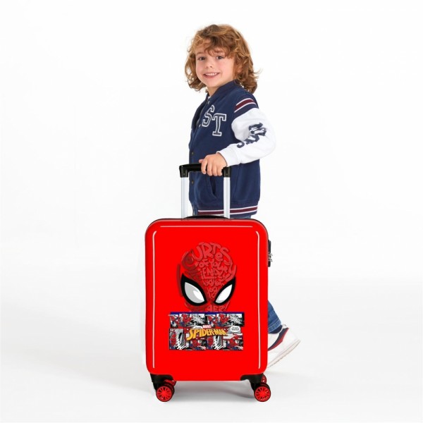 Cabin suitcase Spiderman Rigid Comic 55cm