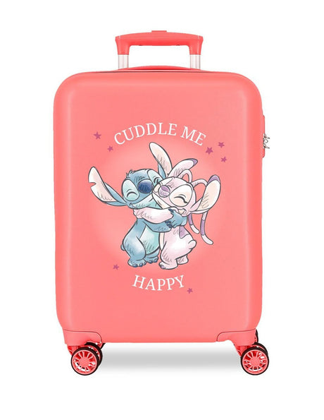 Maleta de cabina STITCH CUDDLE ME ABS 55CM.4R.