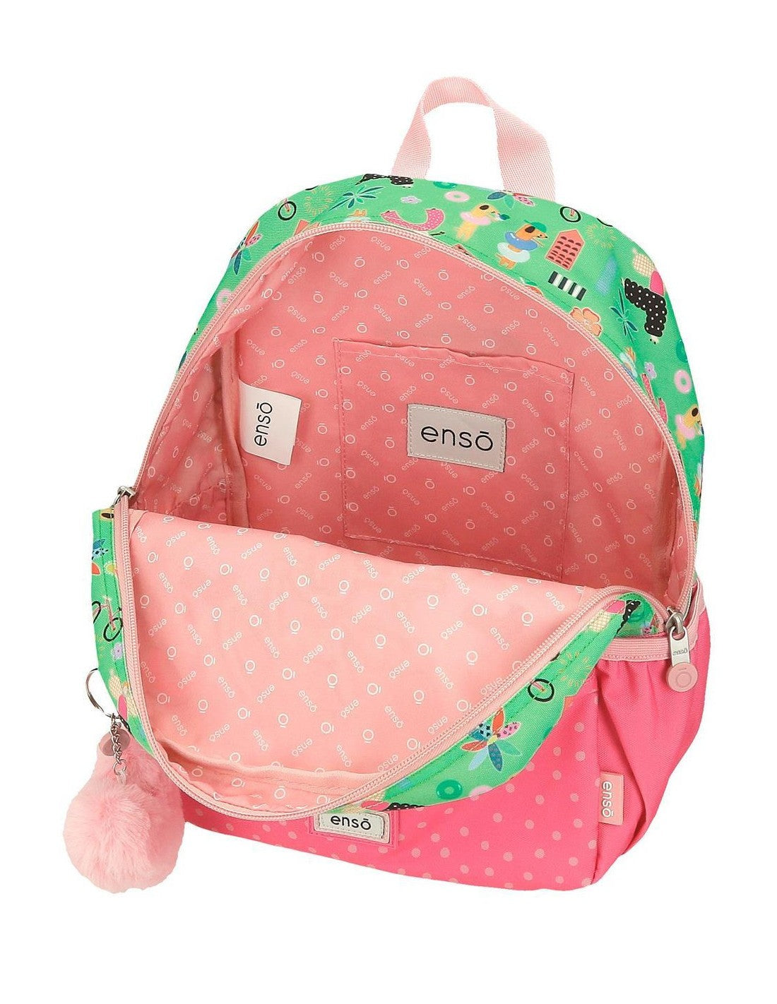 Adapt backpack. C/car 32cm.Enso Garden Party