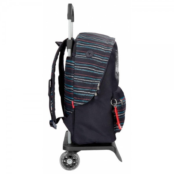 Reo Wall Ride Backpack with a car