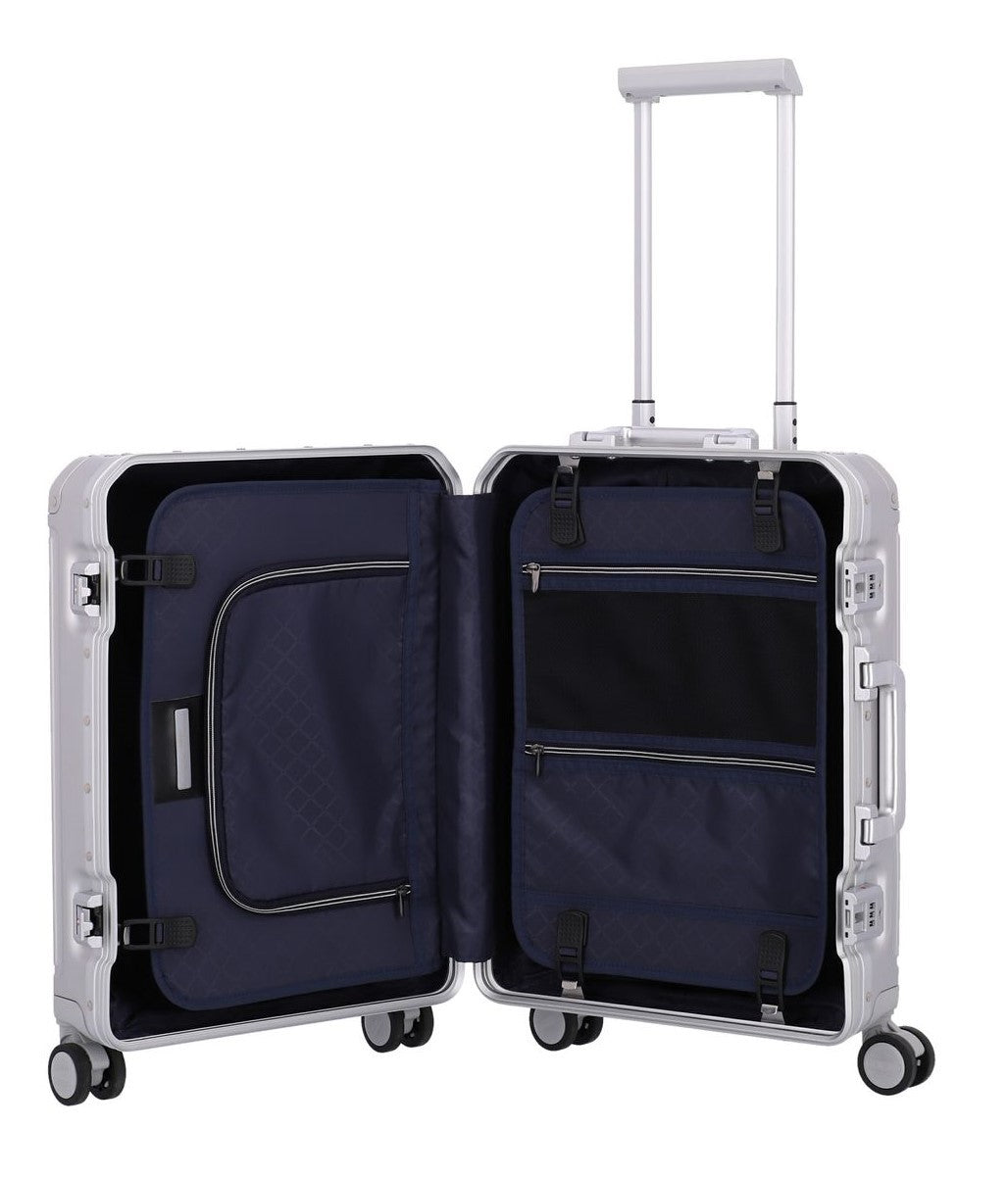 PLEIN + BAG PACK TRAVELITE Valigia da cabina Next Alluminium -con Cupon -20%