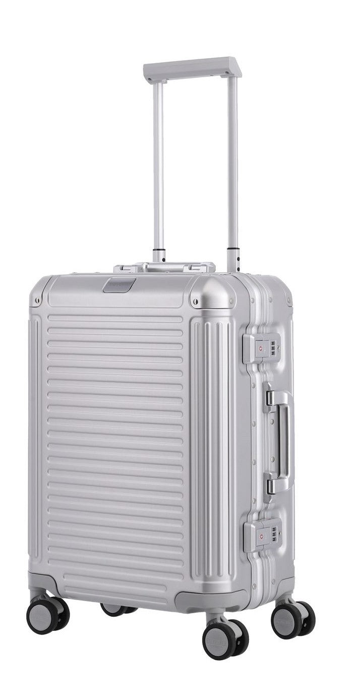 PLEIN + BAG PACK TRAVELITE Valigia da cabina Next Alluminium -con Cupon -20%