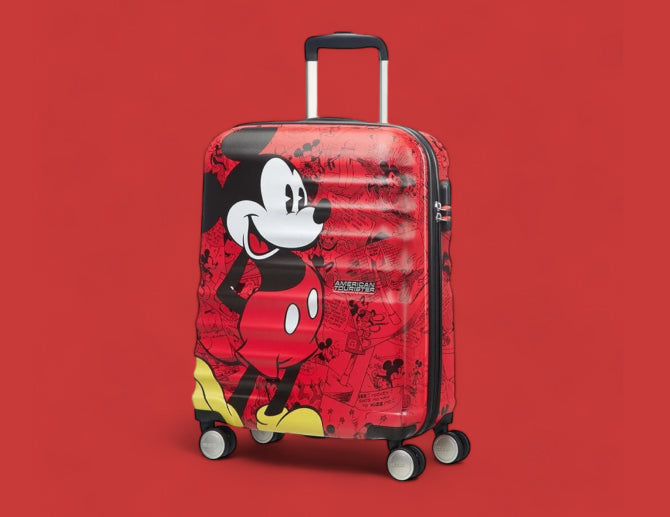 Cabin suitcase Mickey Comics Red Wavebreaker