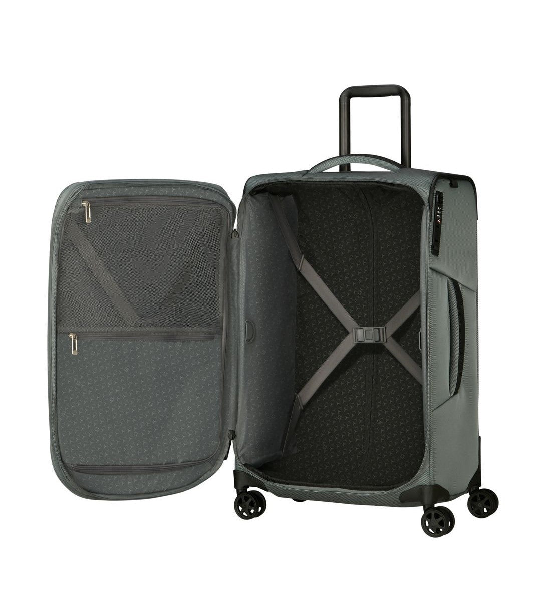 Review Median suitcase 67 cm extensible 4 wheels