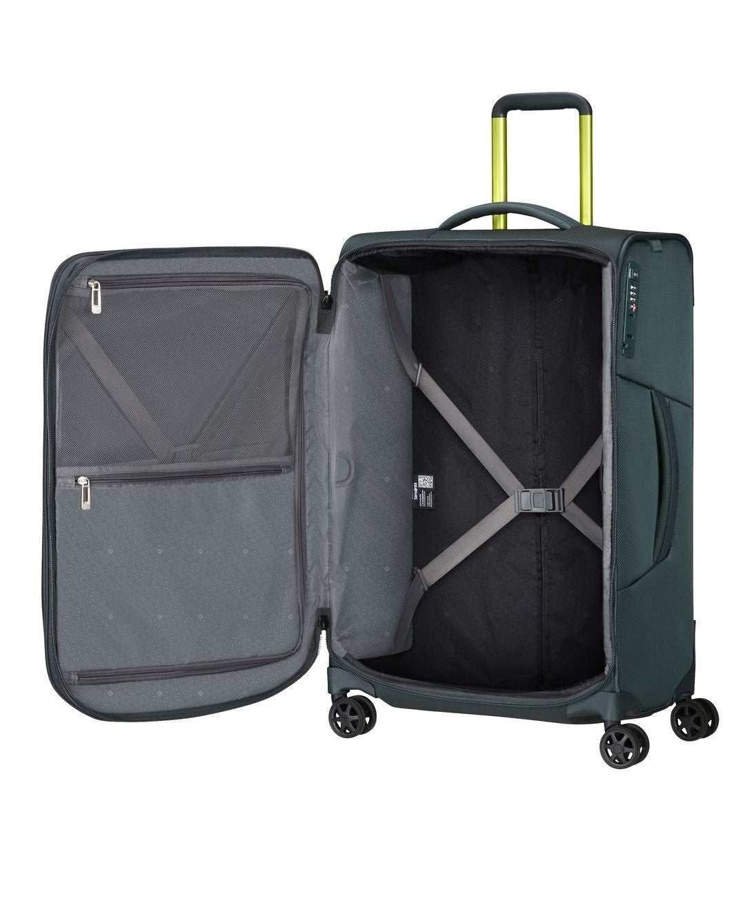 Review Median suitcase 67 cm extensible 4 wheels