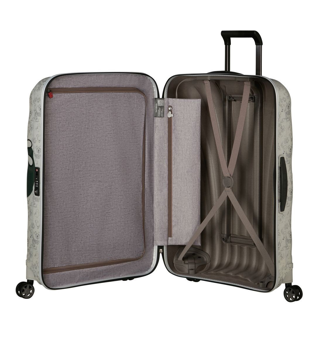 SAMSONITE Grande valigia c-lite Topolino sul movimentoDISNEY 75 cm