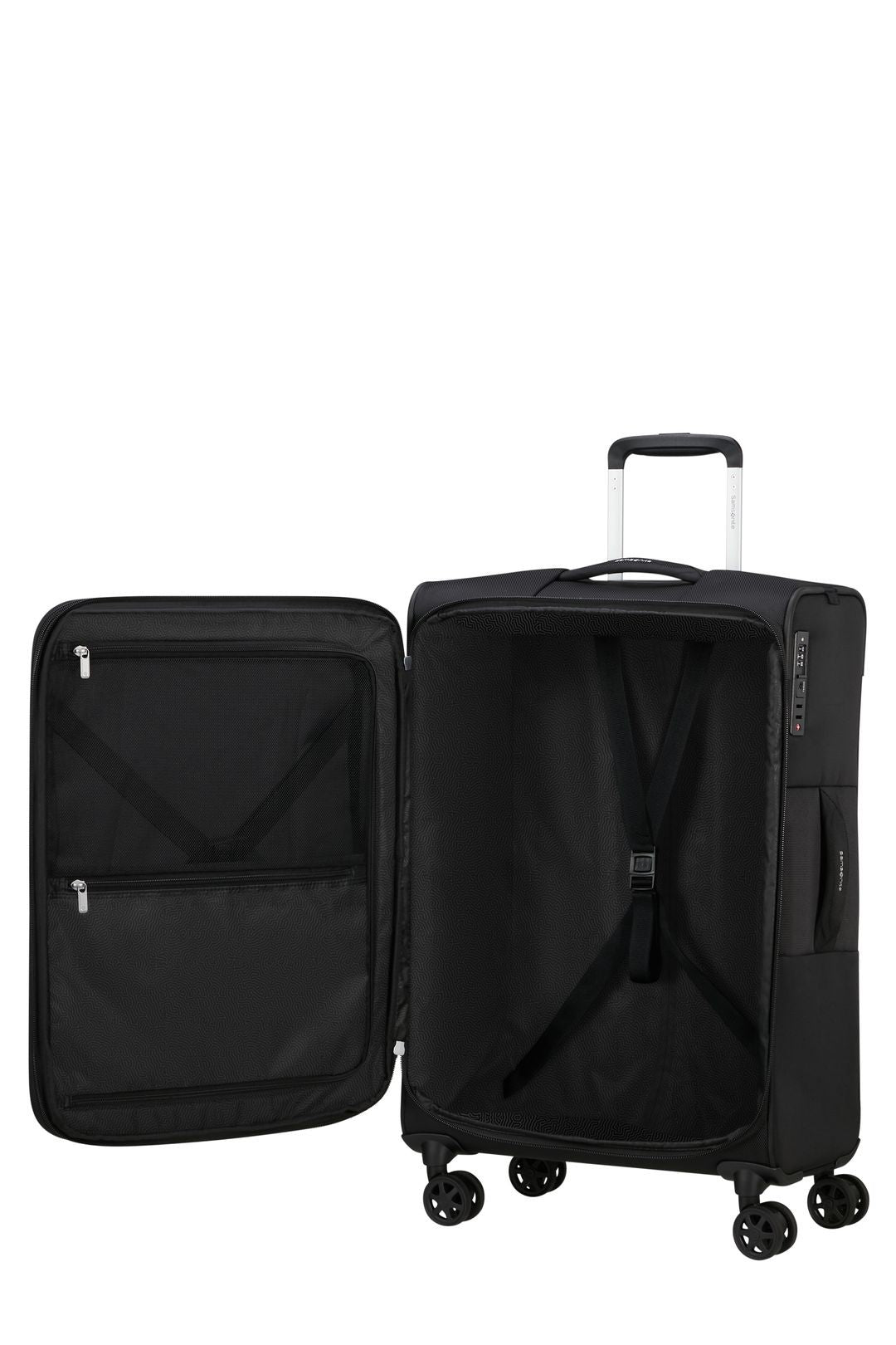 SAMSONITE Extensible median suitcase 68cm