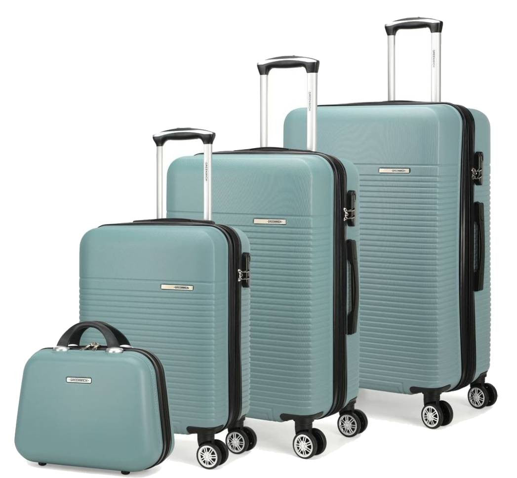 Extendable suitcase set with bagc bag Greenwich