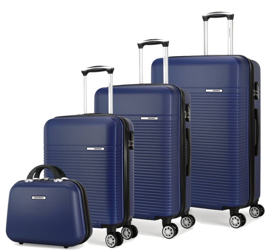 Extendable suitcase set with bagc bag Greenwich