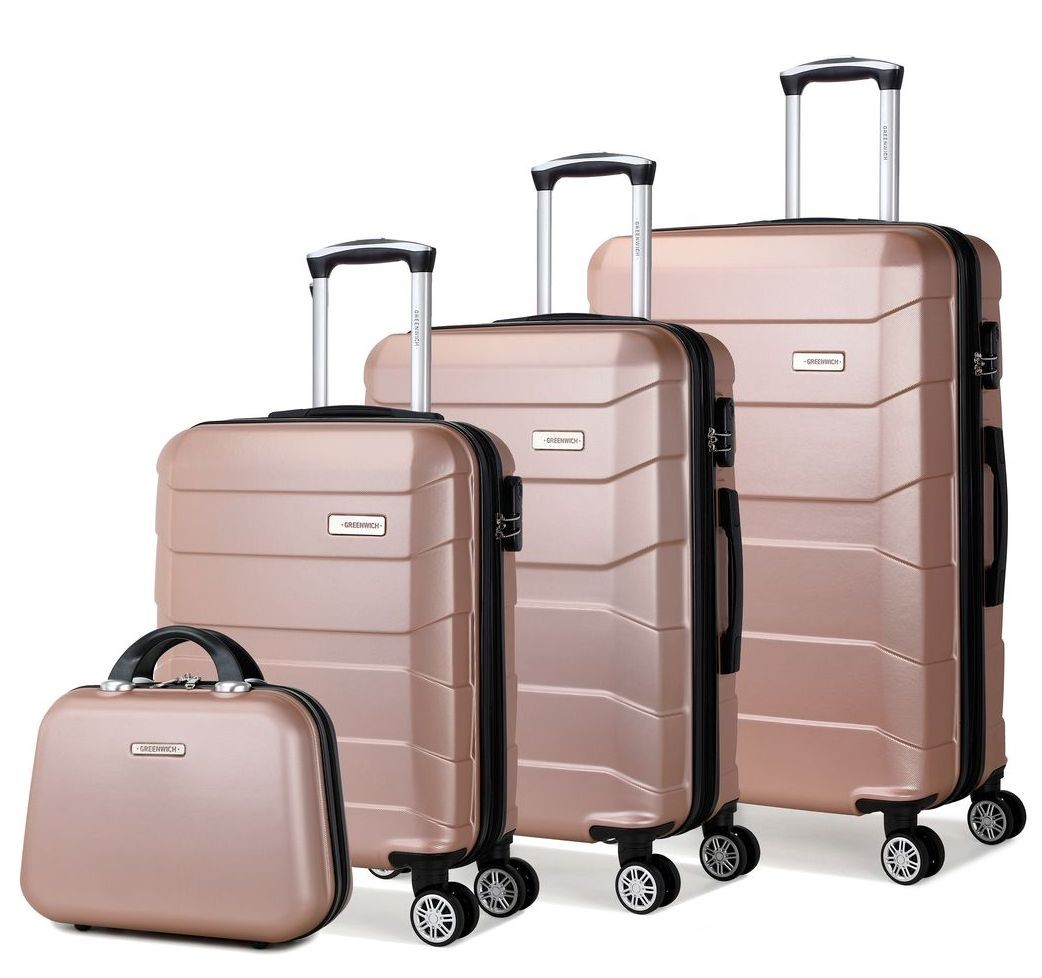 Budapest extendable suitcase set Greenwich