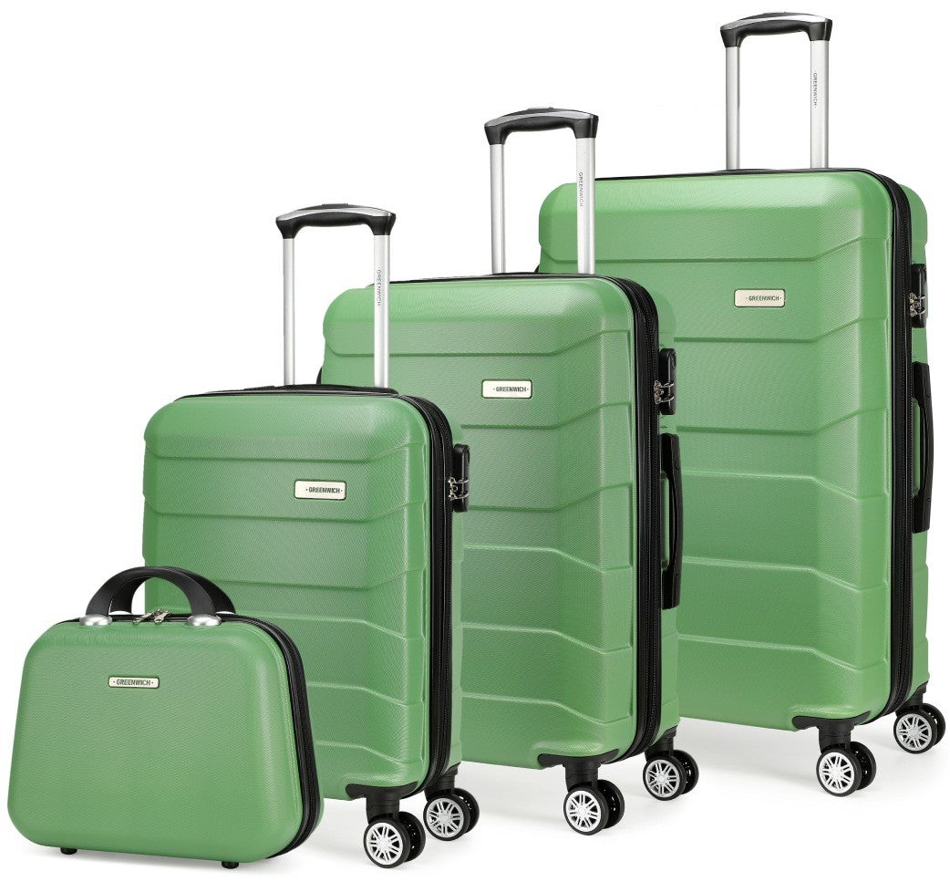 Budapest extendable suitcase set Greenwich