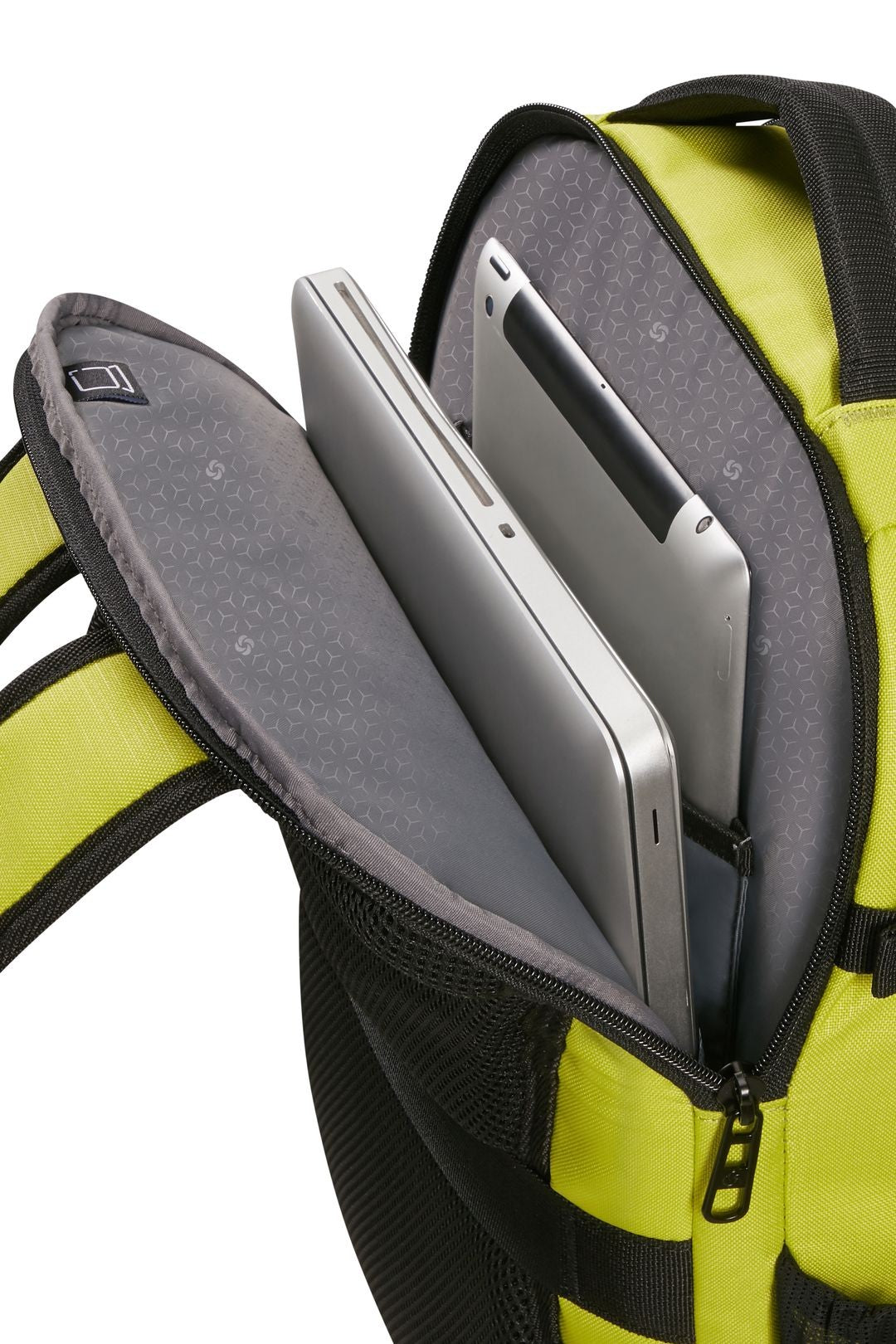 SET ROADER MALETA DE CABINA 55 CM Y MOCHILA PARA PORTÁTIL M - 15.6" – LIME