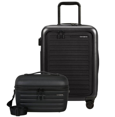 Samsonte Set Cabin suitcase Easy Access Stackd and Back