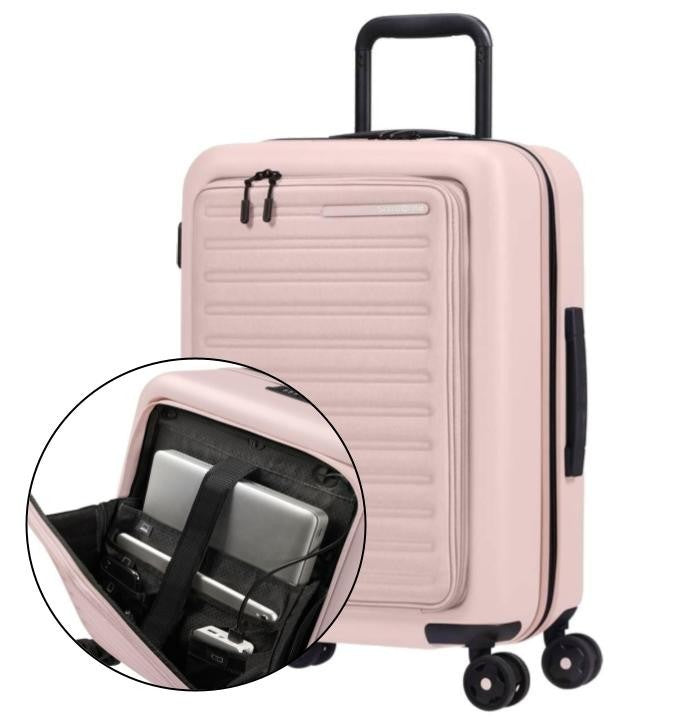 Samsonte Set Cabin suitcase Easy Access Stackd and Back