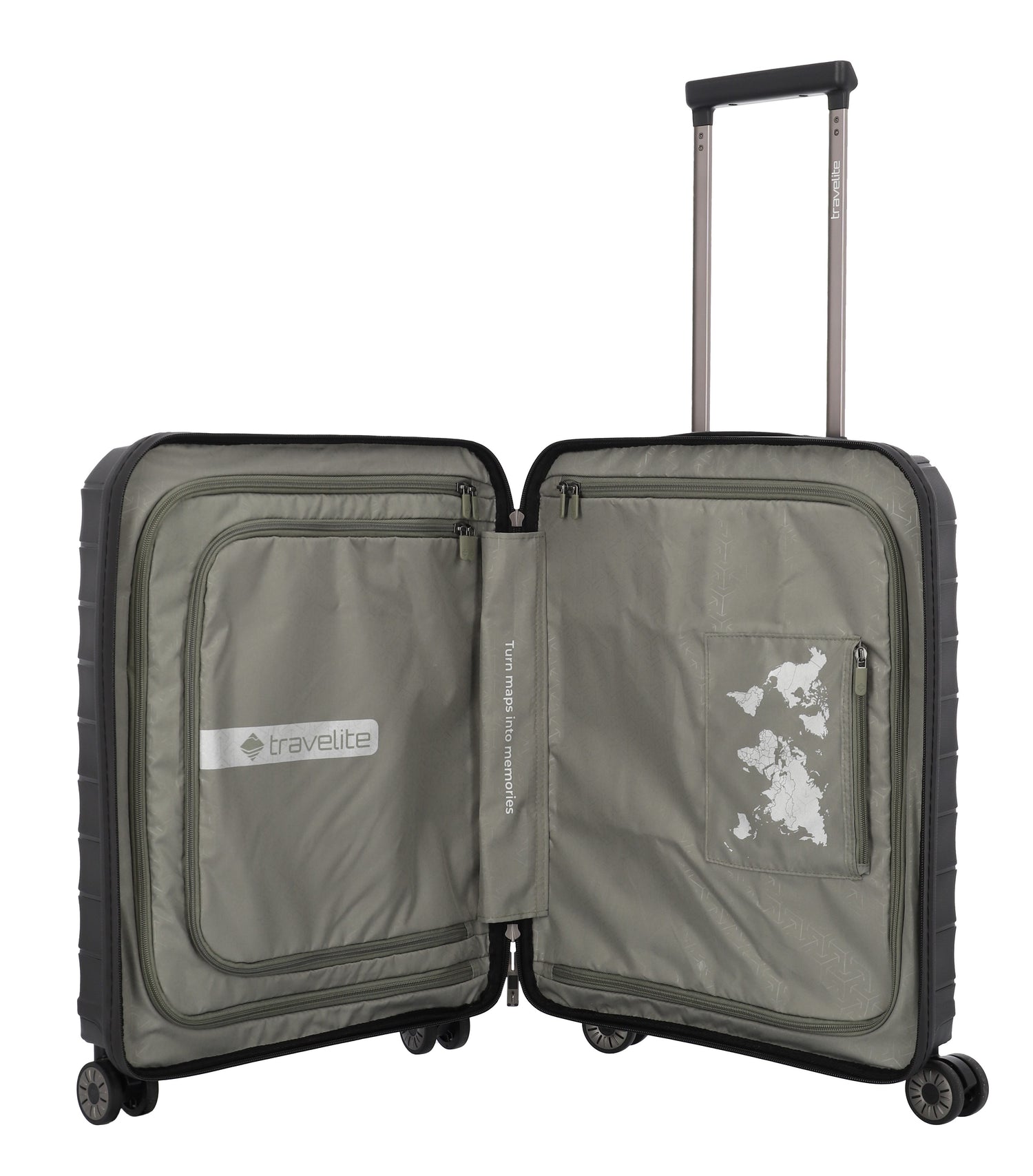 TRAVELITE Cabin suitcase MOOBY 55CM recycled polypropylene