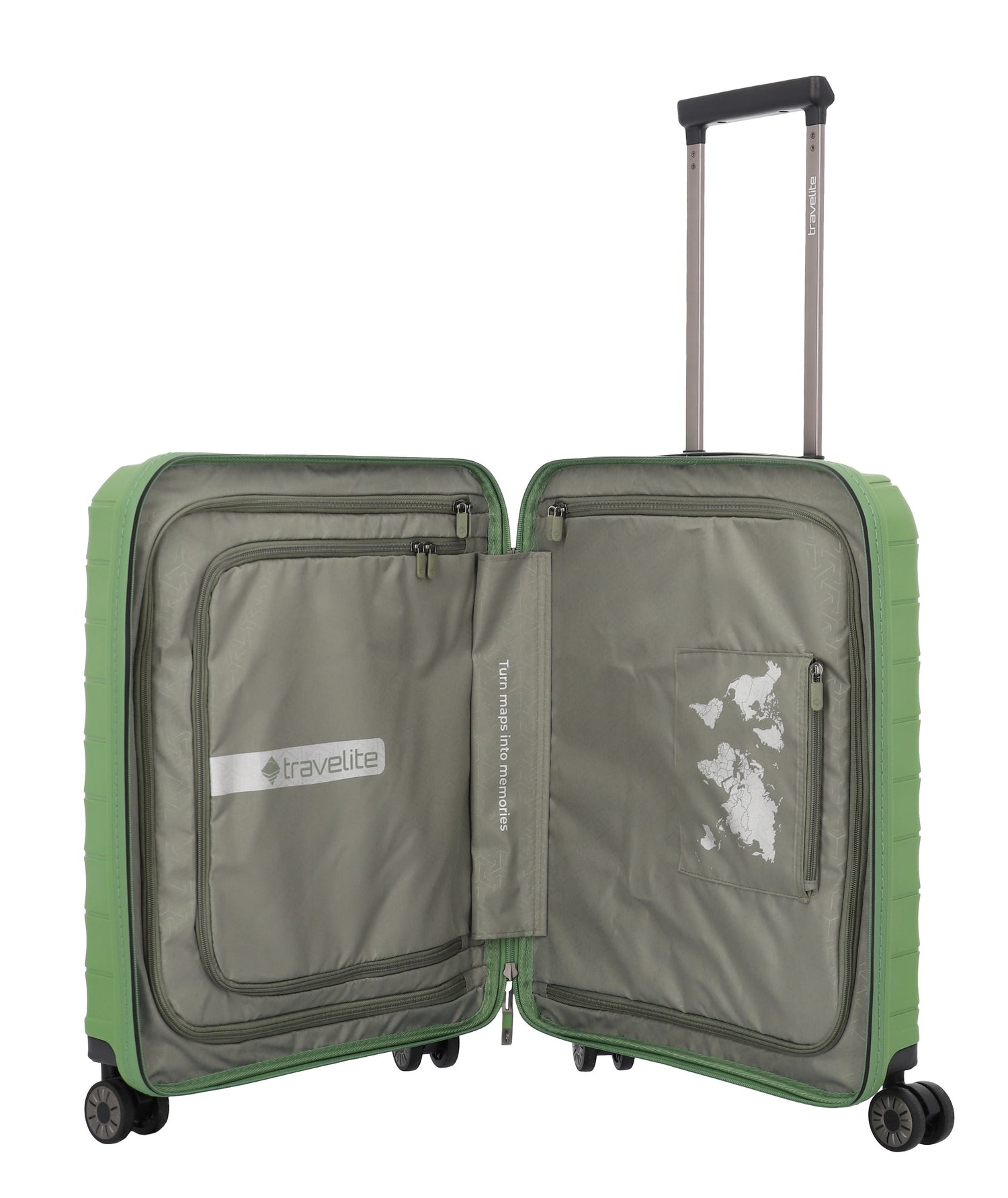 TRAVELITE Cabin suitcase MOOBY 55CM recycled polypropylene