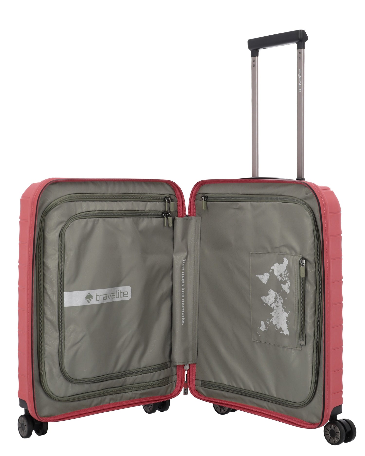 TRAVELITE Cabin suitcase MOOBY 55CM recycled polypropylene