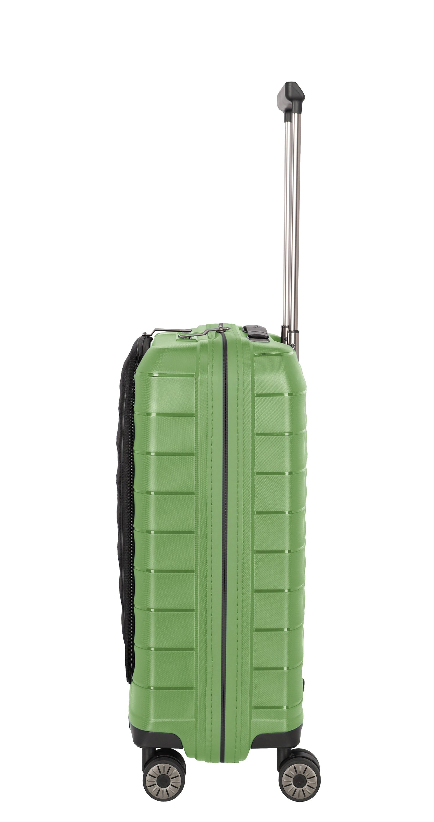 TRAVELITE Cabin suitcase MOOBy with front pc 55cm of recycled polypropylene