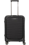 TRAVELITE Cabin suitcase MOOBy with front pc 55cm of recycled polypropylene