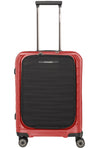 TRAVELITE Cabin suitcase MOOBy with front pc 55cm of recycled polypropylene