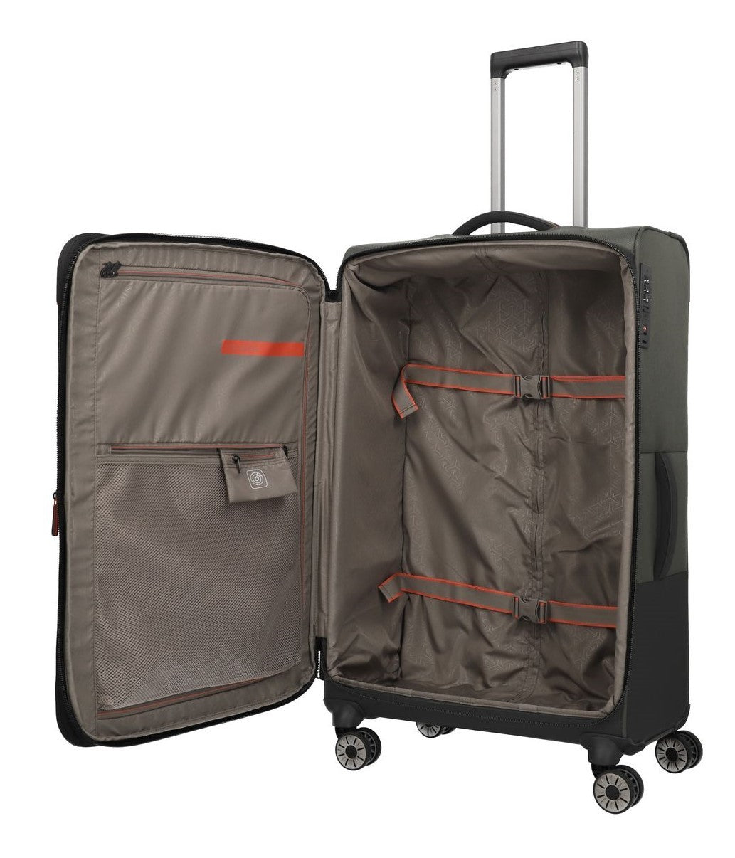 TRAVELITE Large extendable suitcase Crosslite 5.0 79cm