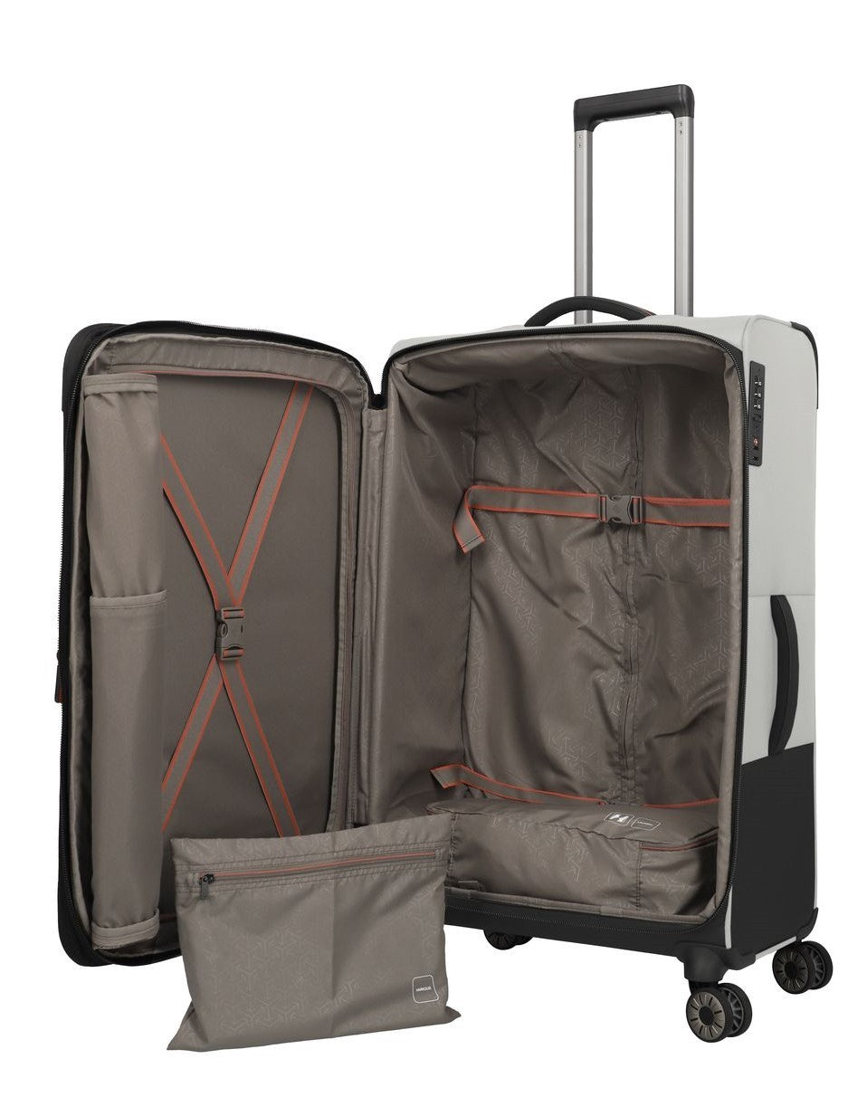 TRAVELITE Large extendable suitcase Crosslite 5.0 79cm