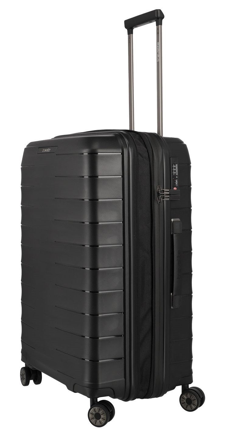 TRAVELITE Extensible median suitcase MOOBy 66cm recycled polypropylene