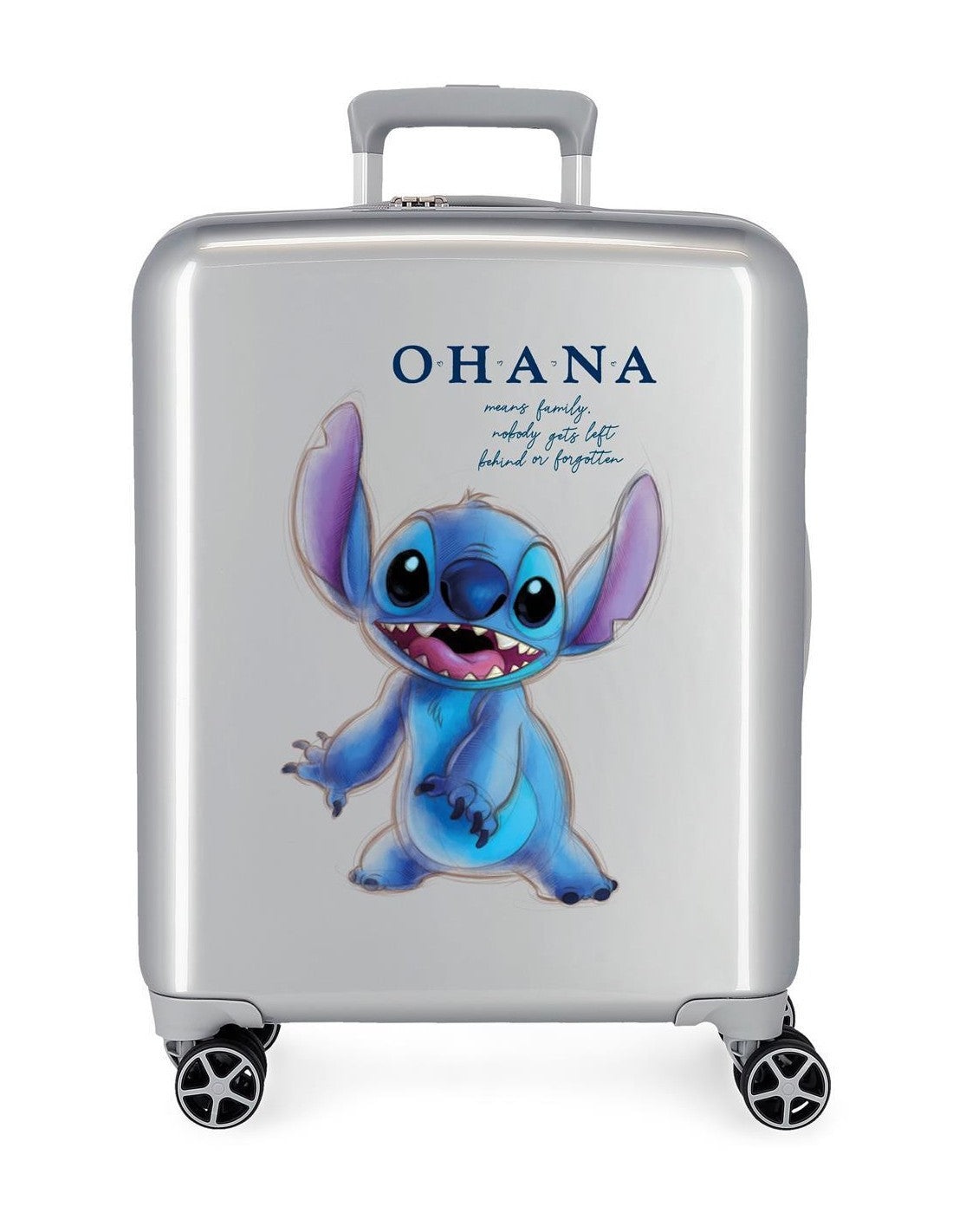 Trolley ABS 55cm.4r.DISNEY 100 - Stitch