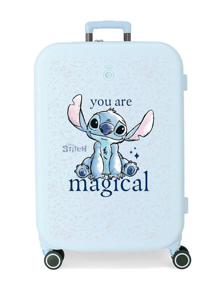 TROLLEY ABS 70CM.4R.STITCH YOU ARE MAGICAL EXT