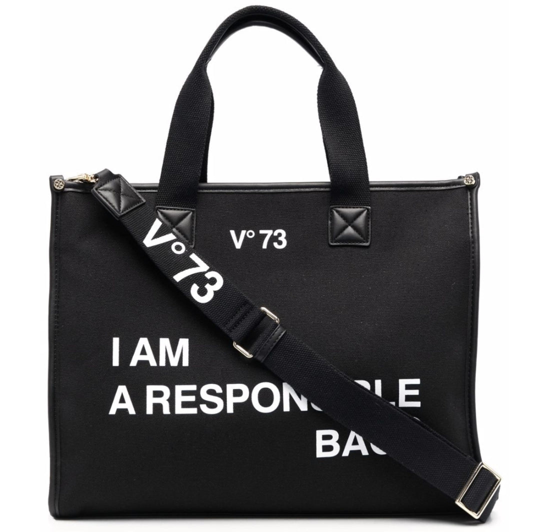 V73 Black Black Bag Bag