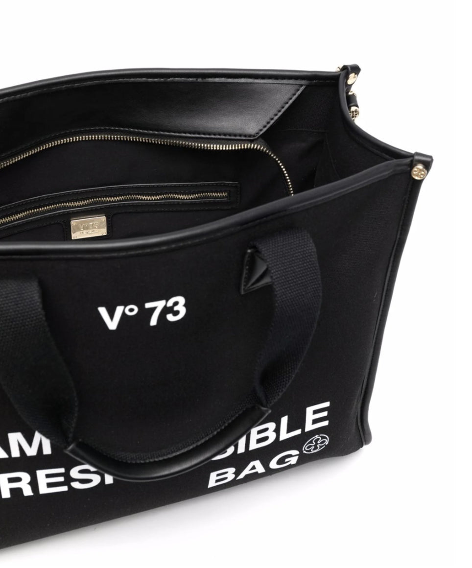 V73 Black Black Bag Bag